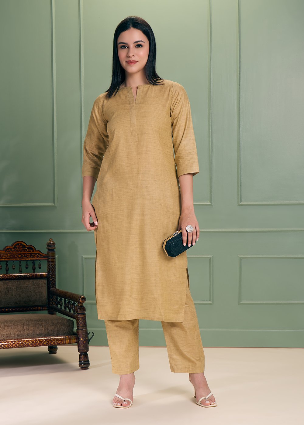 SuiKaari Ritu Basbara Silk Cordset