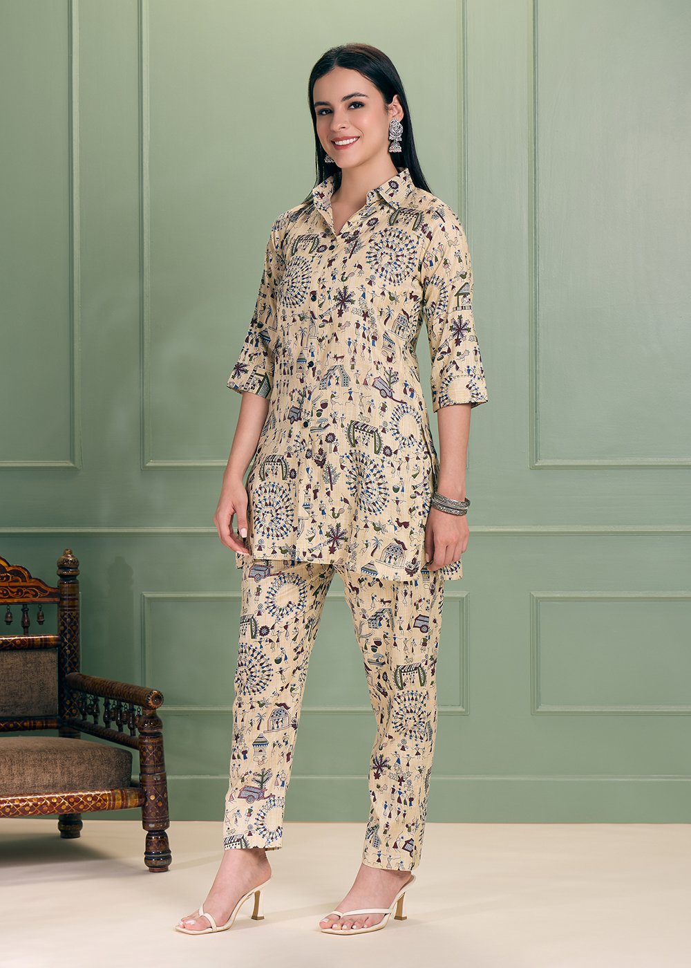 Rukmini Co-ord set - Image 4
